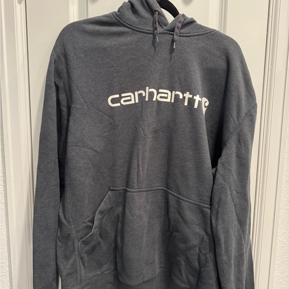 Carhartt Men's Charcoal Hoodie